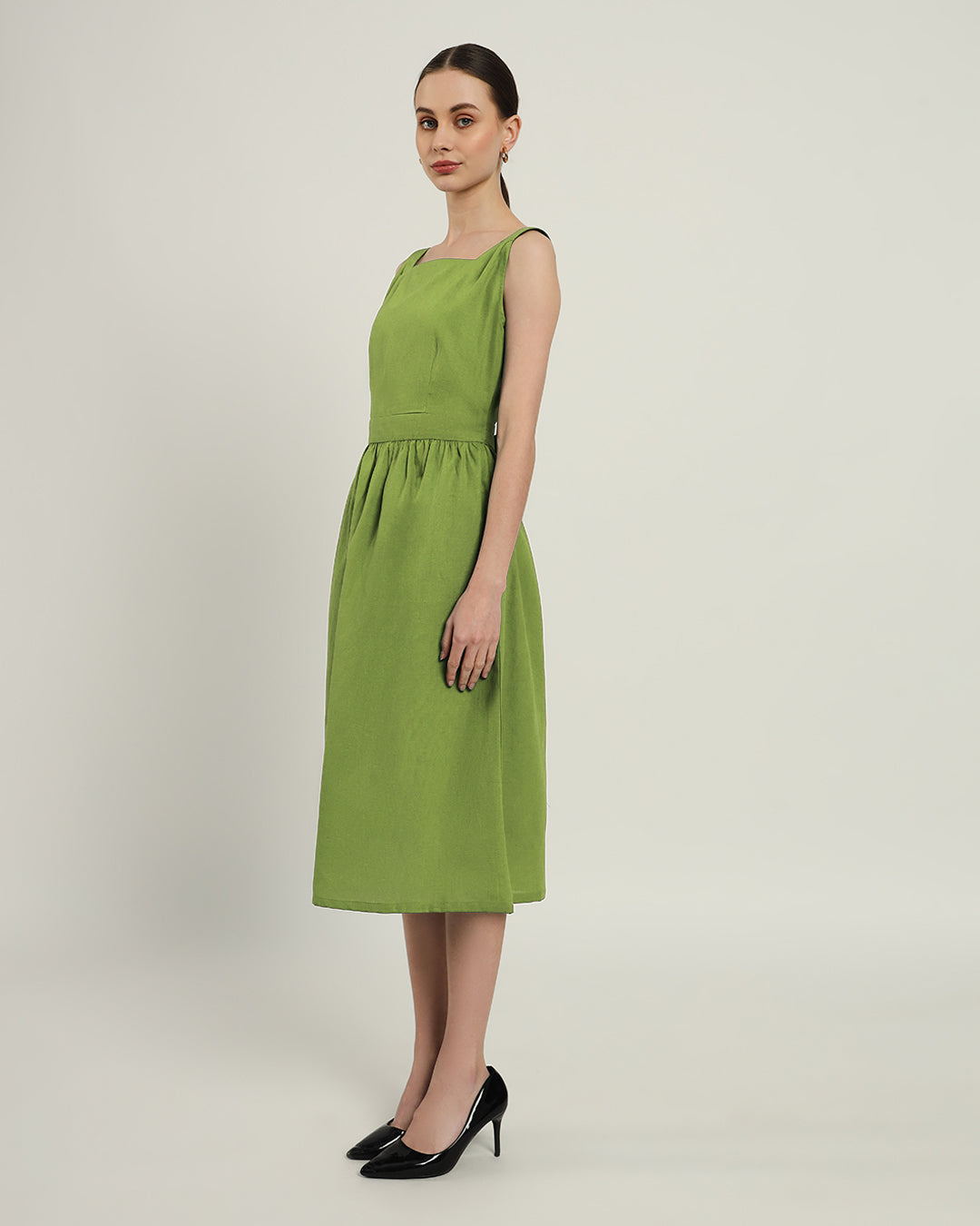 The Mihara Fern Cotton Dress