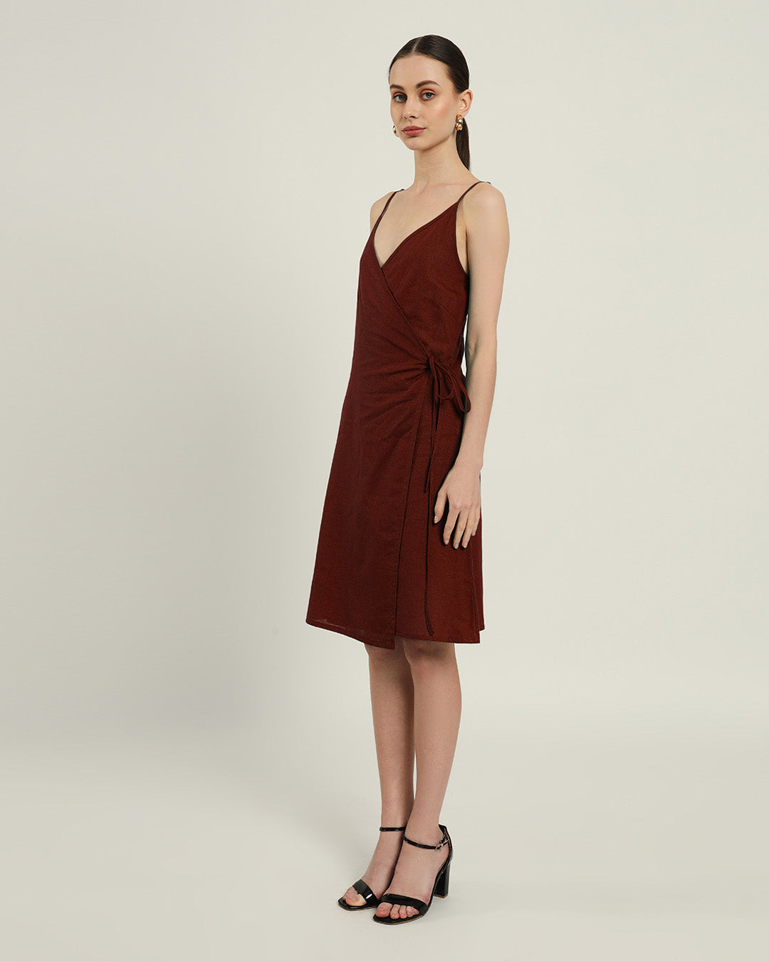The Chambéry Rouge Cotton Dress