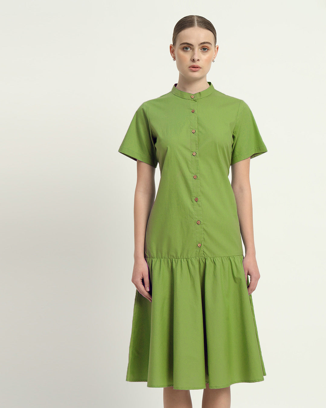 The Melrose Fern Cotton Dress