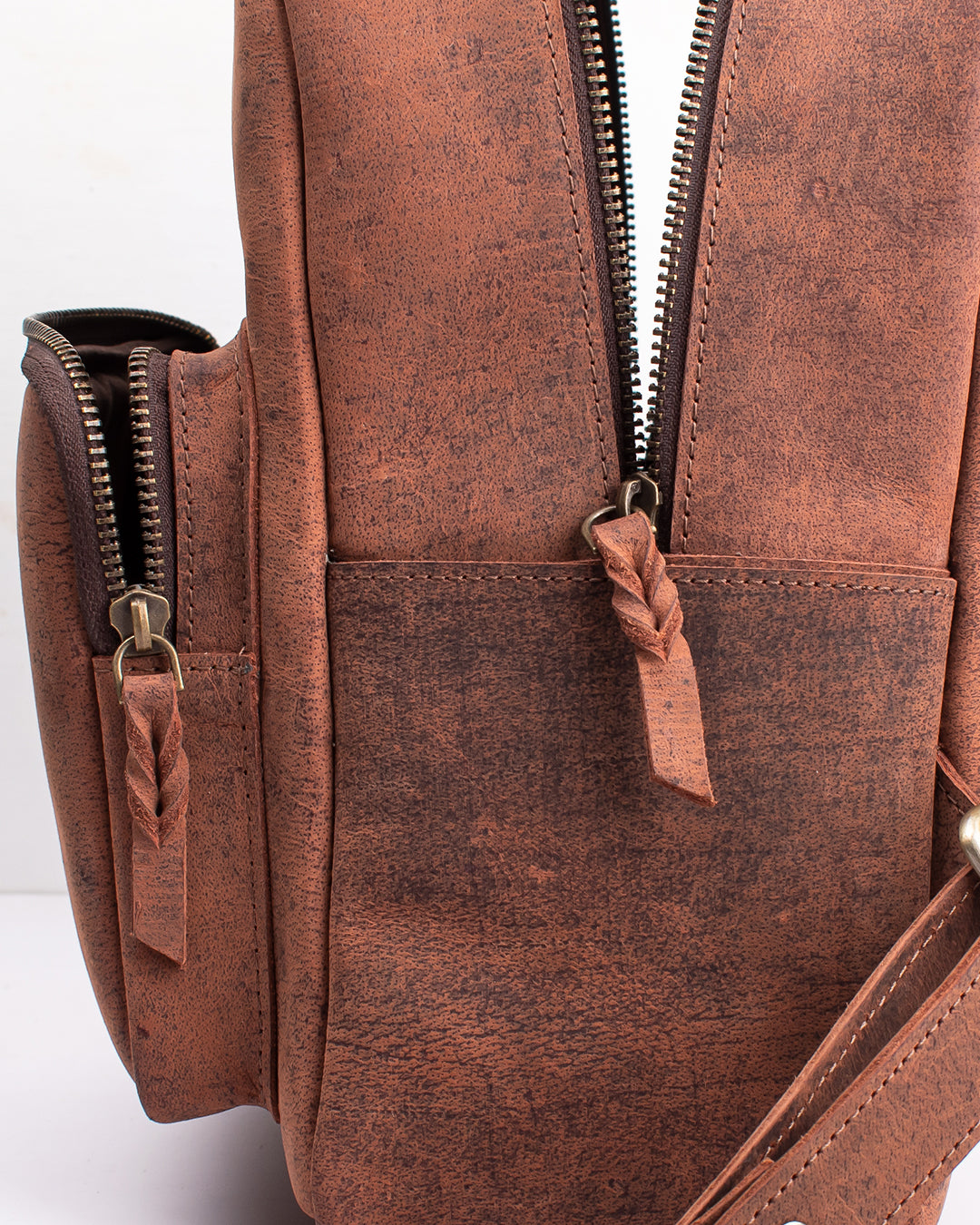 Leather Mini Backpack