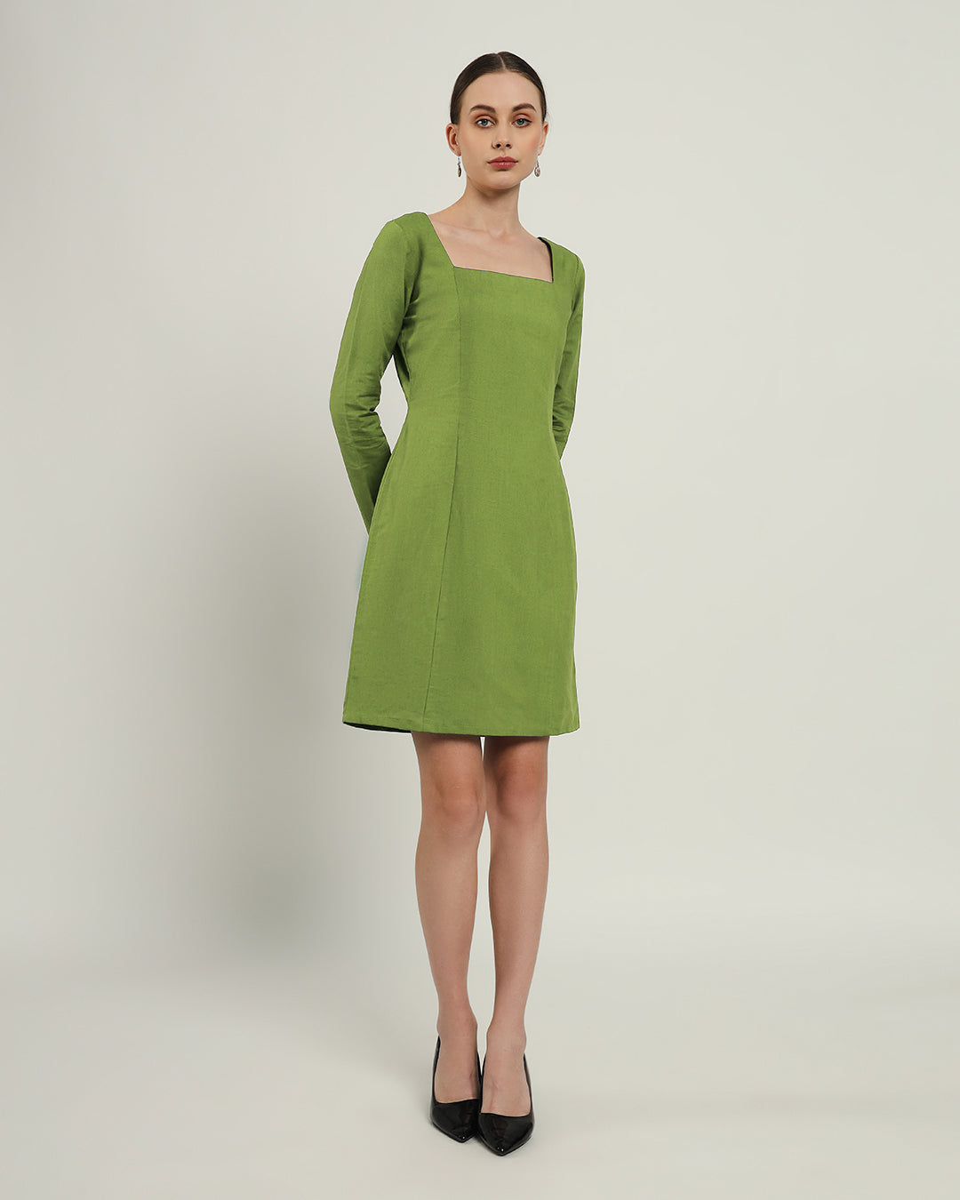 The Auburn Fern Cotton Dress