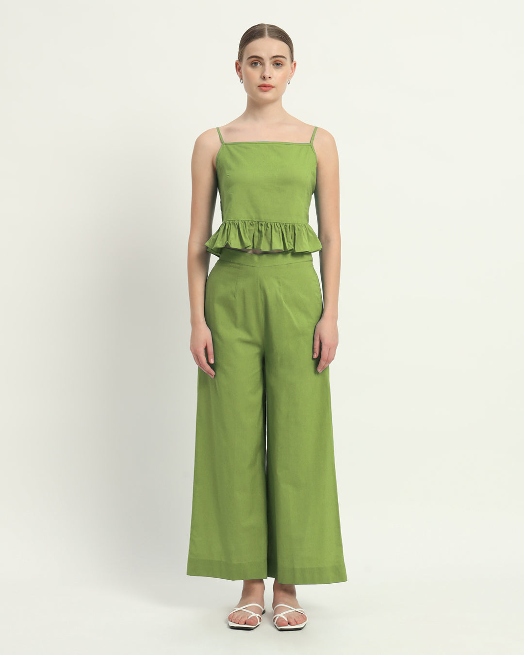 Whimsical Willow Solid Fern Co-ord Set