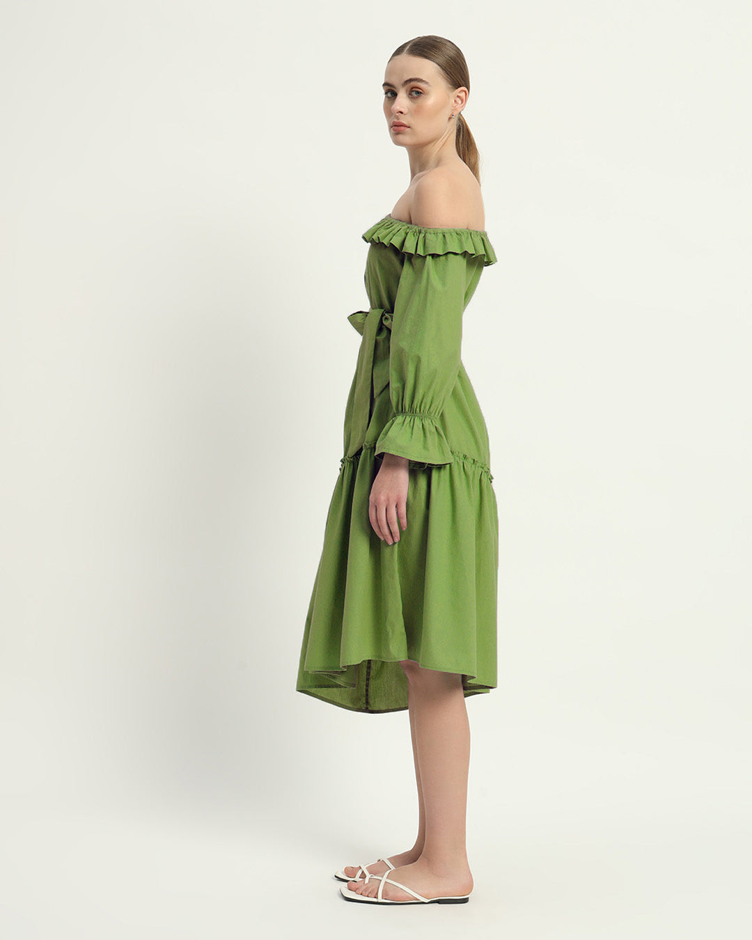 The Stellata Fern Cotton Dress