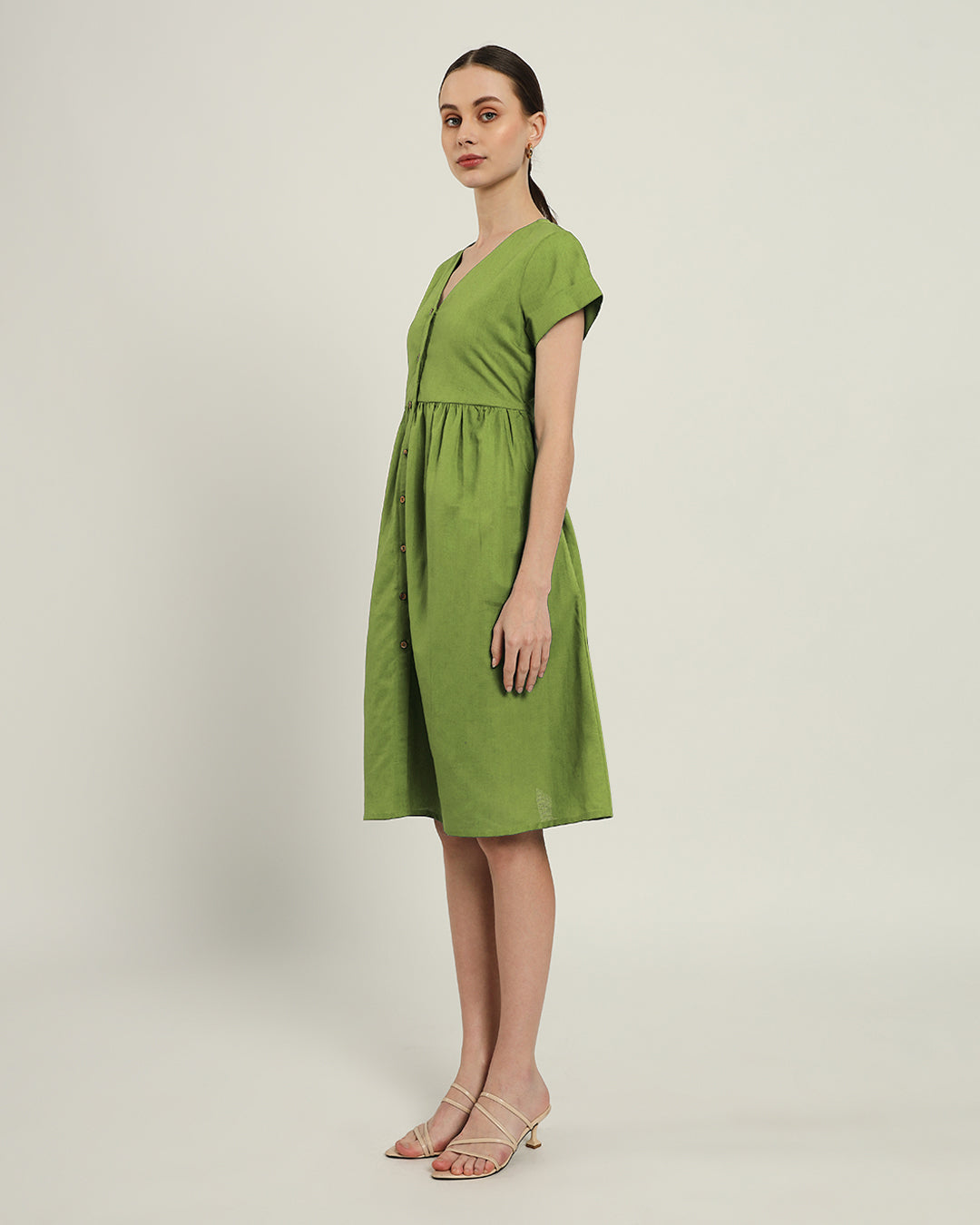 The Valence Fern Cotton Dress
