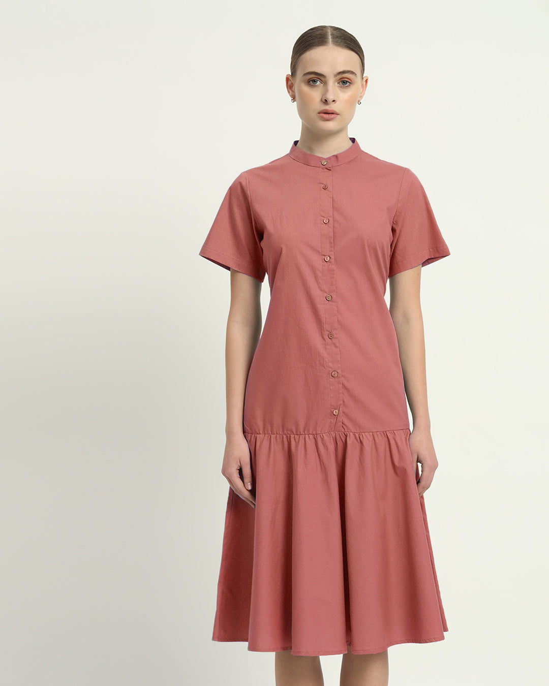 The Ivory Pink Melrose Cotton Dress