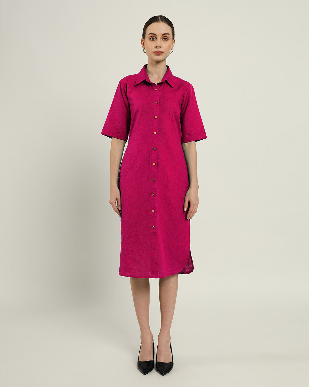 The Tampa Berry Cotton Dress