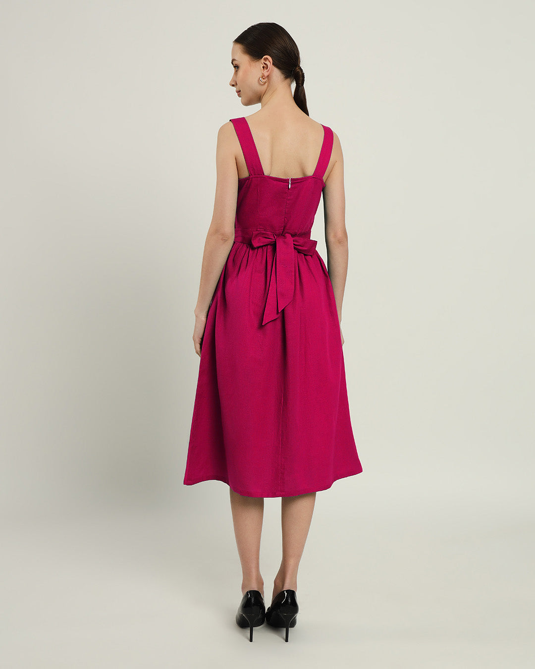 The Mihara Berry Cotton Dress