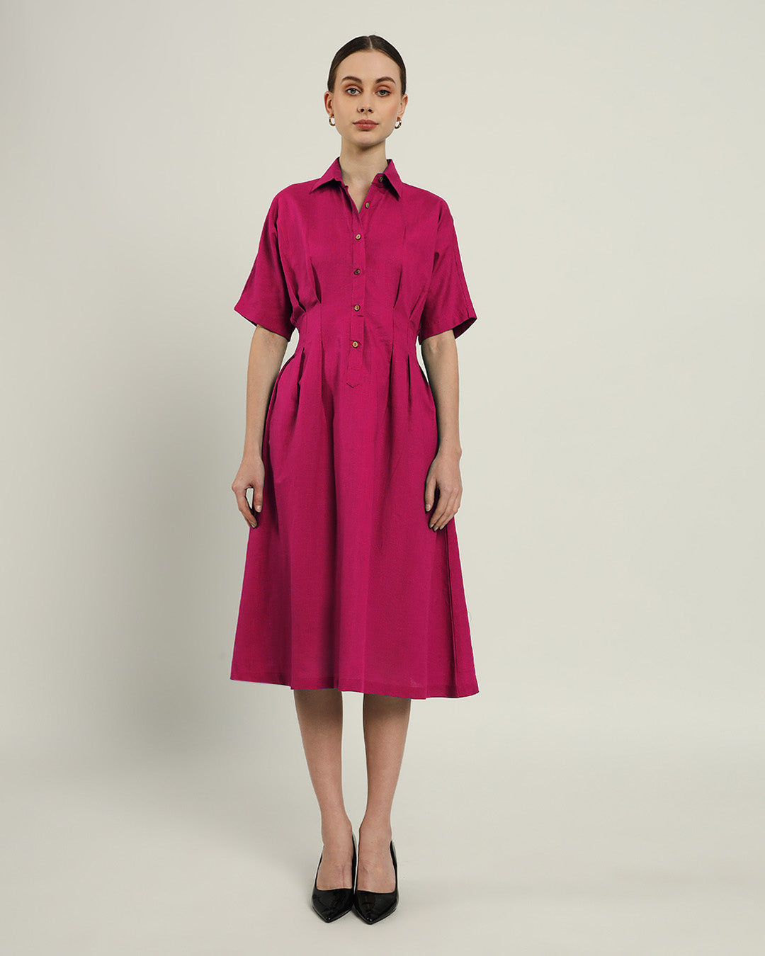 The Salford Berry Cotton Dress