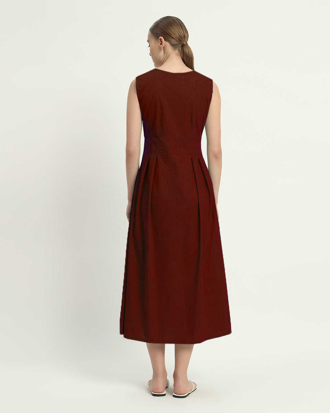 The Mendoza Rouge Cotton Dress