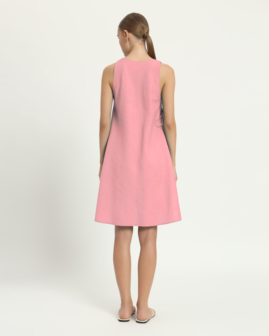 The Rhede Fondant Pink Cotton Dress
