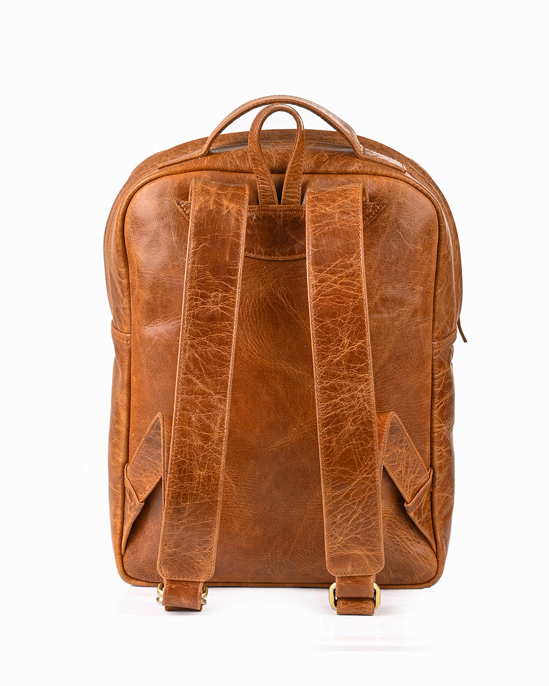 Leather Laptop Backpack