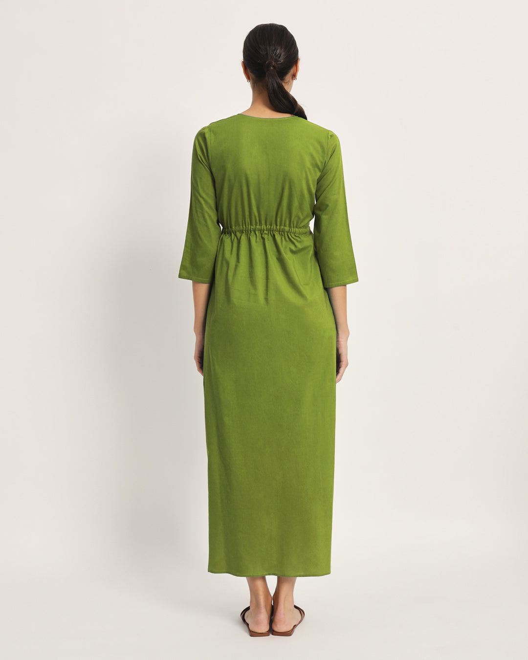 Sage Green Oh Mama! Maternity & Nursing Dress