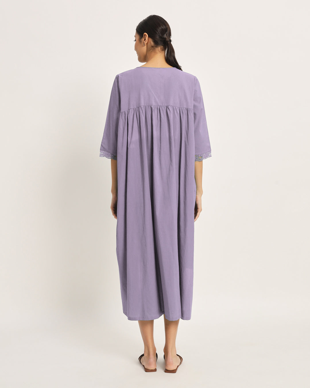 Lilac Preggo & Posh Maternity & Nursing Dress