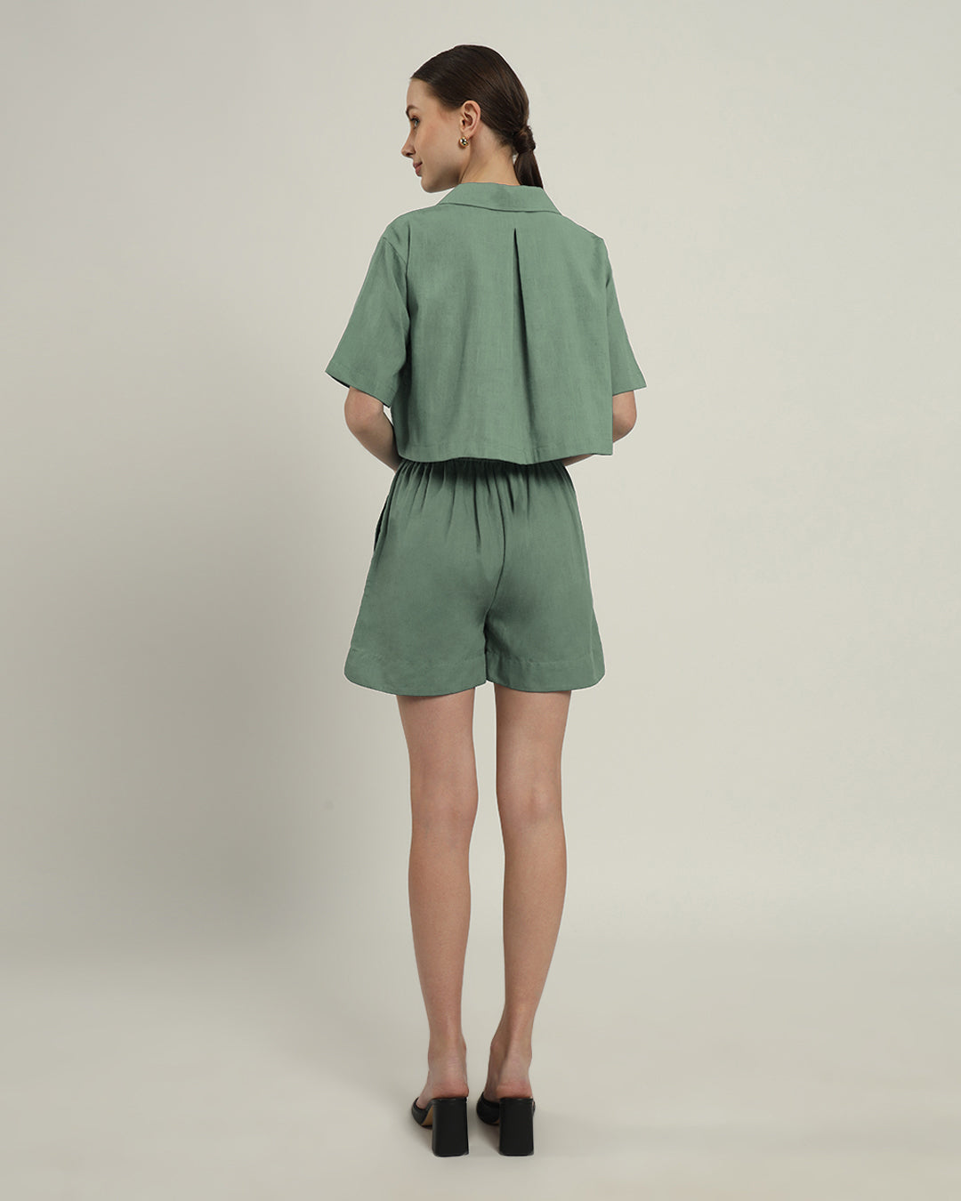 Shorts Matching Set- Mint Cityspace