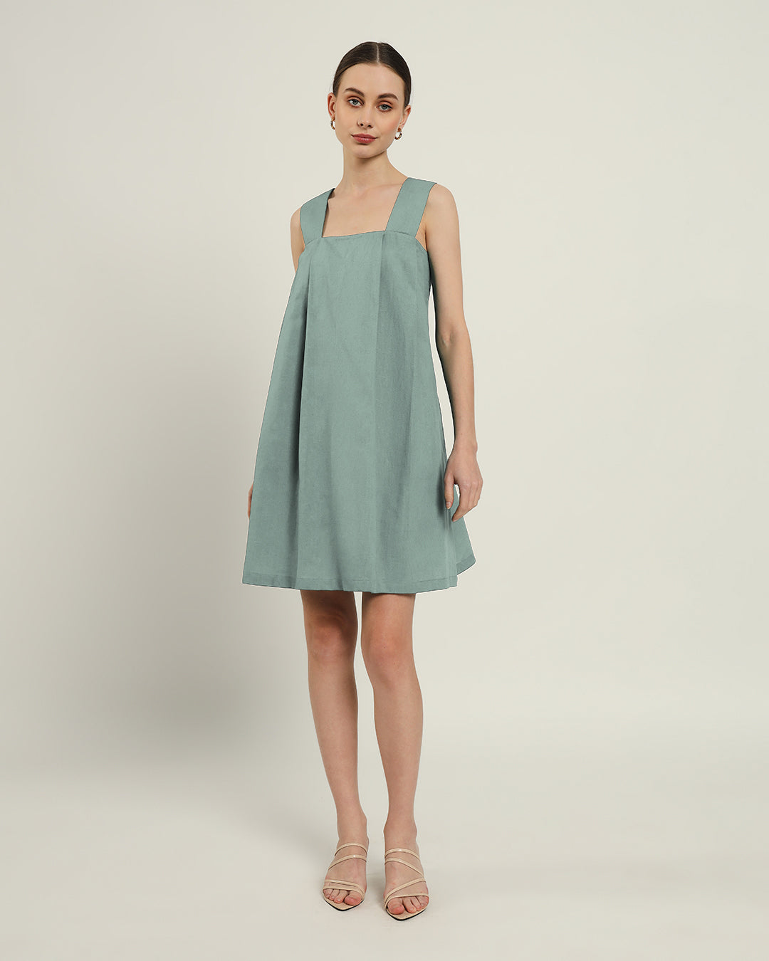 The Larissa Daisy Carolina Linen Dress