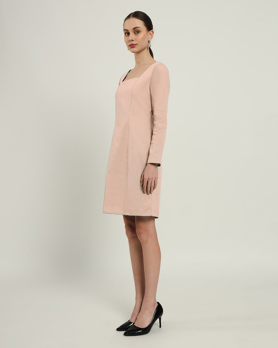 The Auburn Bisque Linen Dress