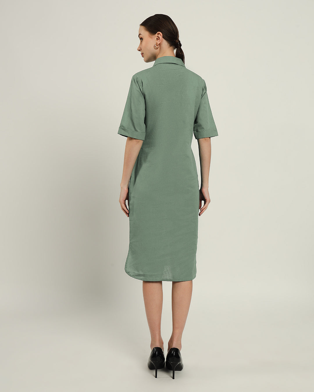 The Tampa Mint Cotton Dress