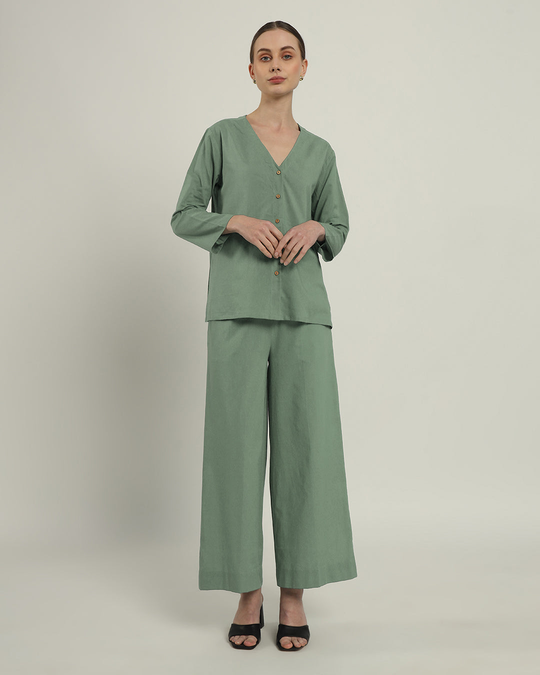 Pants Matching Set- Mint Classic Grace