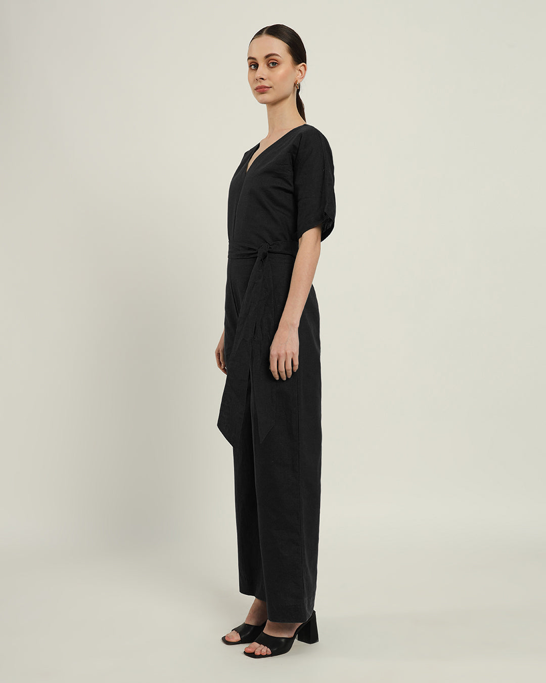 Noir Sunny Things V Neck Jumpsuit