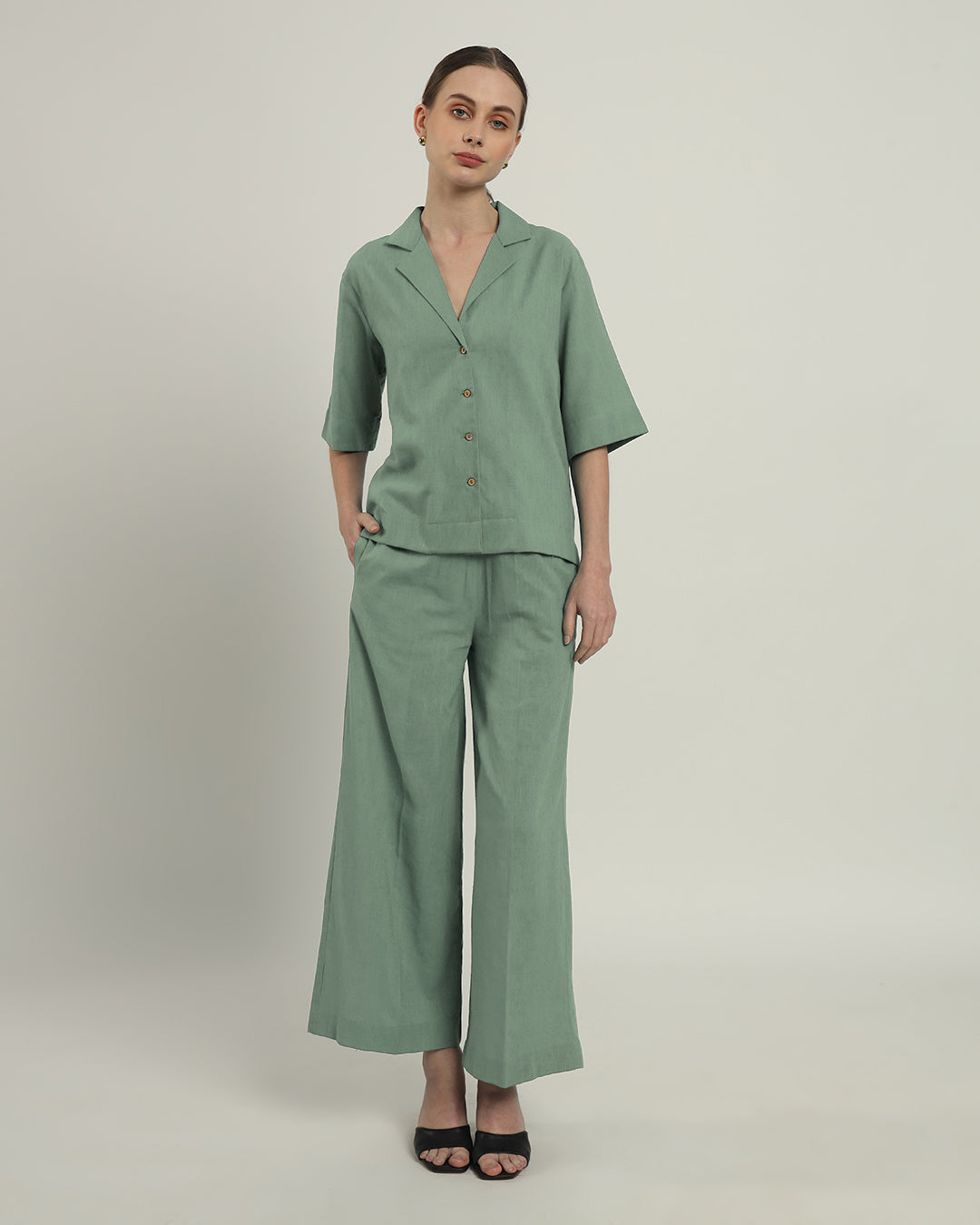 Pants Matching Set- Mint City Slicker