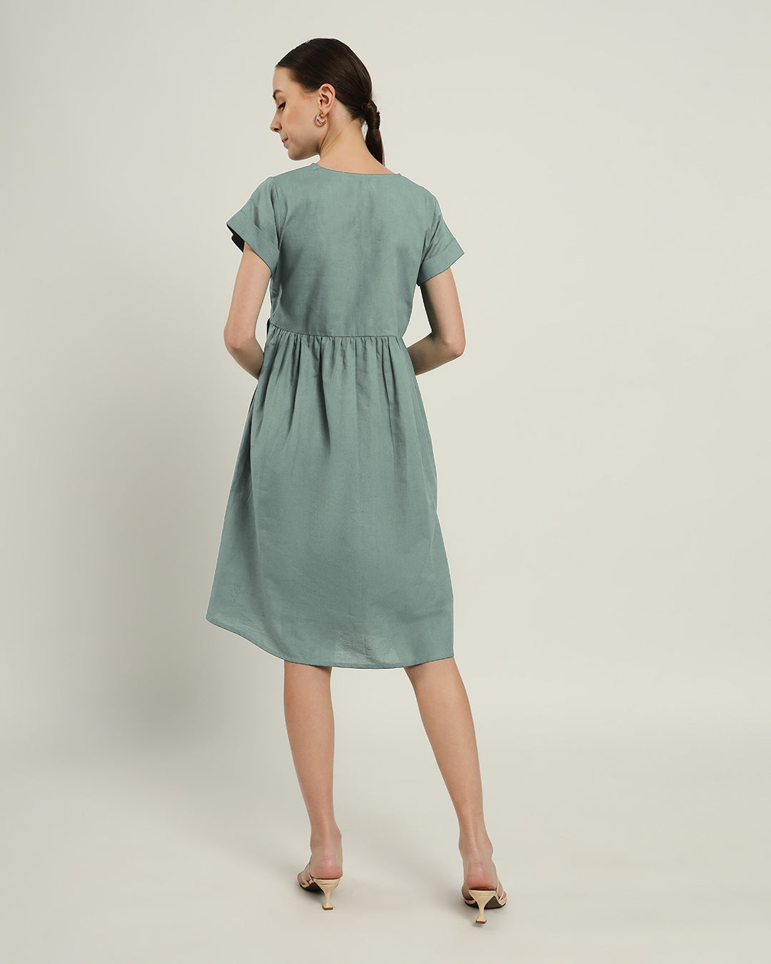 The Valence Daisy Carolina Linen Dress