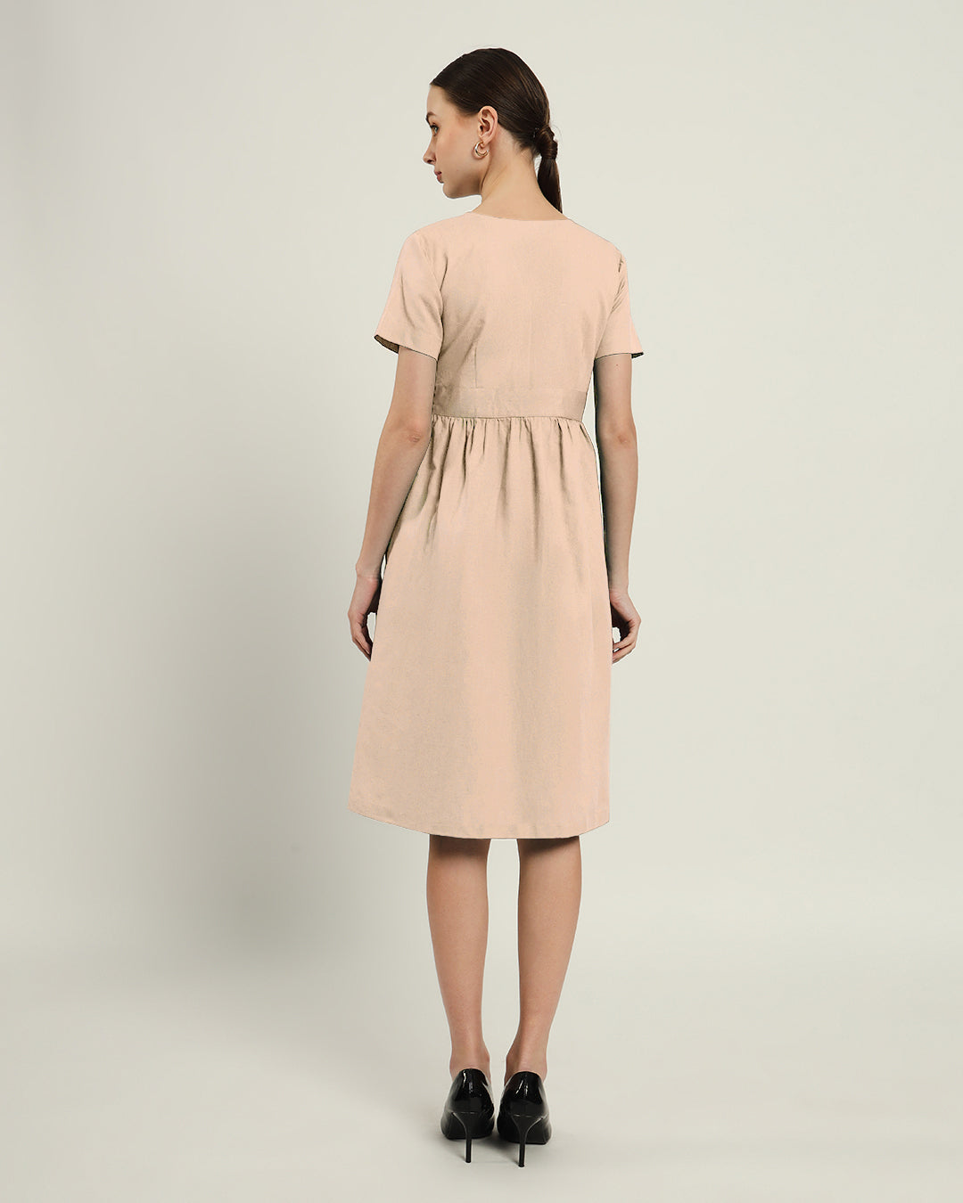 The Miyoshi Daisy Bisque Linen Dress